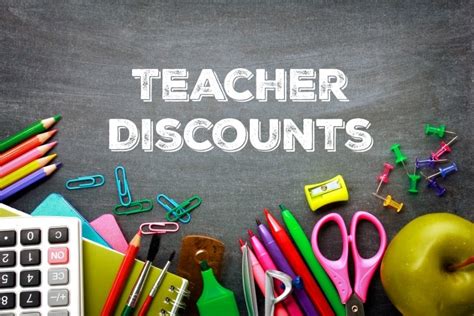 teacher discount on sneakers.